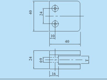 玻璃夹Ｅ05ＣＡＤ